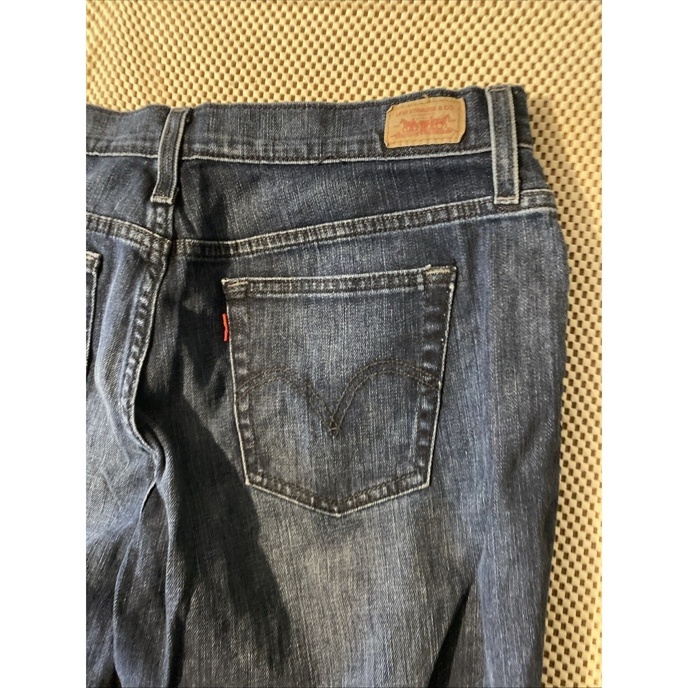 Levi's 505 Straight Leg Jeans Women's Size 14S Short Medium Wash Denim High Rise - Picture 8 of 8